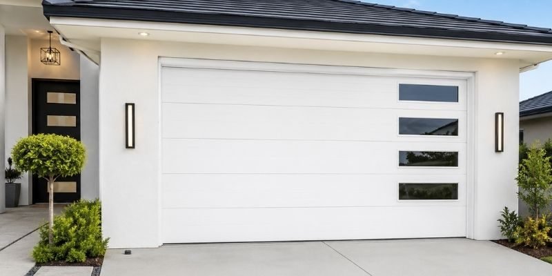 Modern Residential Garage Door Installation
