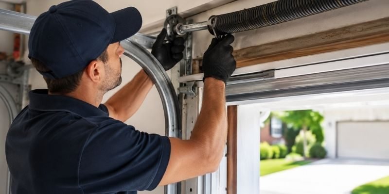 garage door torsion spring repair